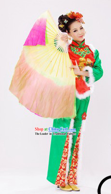 Chinese Lunar New Year Fan Dance Costumes for Women
