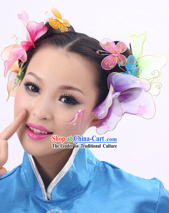 Chinese Classical Butterfly Headpiece for Women