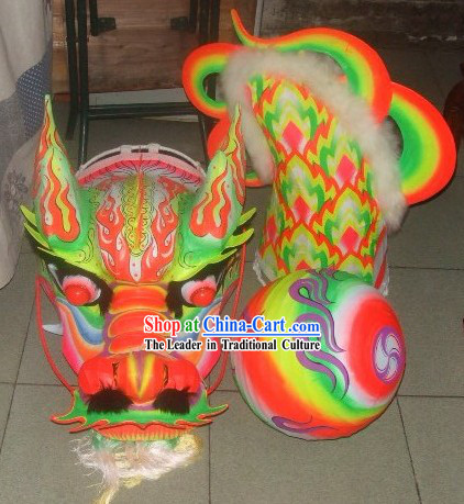 Luminous Dragon Dancing Costumes Complete Set for Children