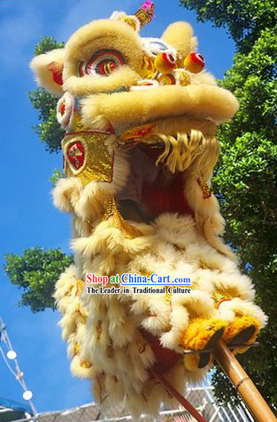 Supreme Business Booming HOK SAN Lion Dancing Costumes Complete Set