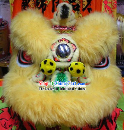 Kids Size Chinese Festival Celebration Lion Dance Costumes Complete Set