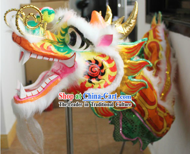 Southern Dragon Dance Costumes for Two Kids