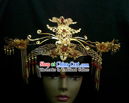 Chinese Classical Palace Wedding Phoenix Hair Accessories for Brides