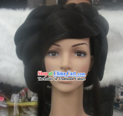 Chinese Classic Female Long Wig Complete Set