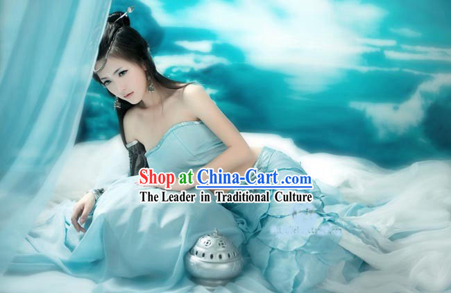 Chinese Classic Snake Dance Outfit for Women