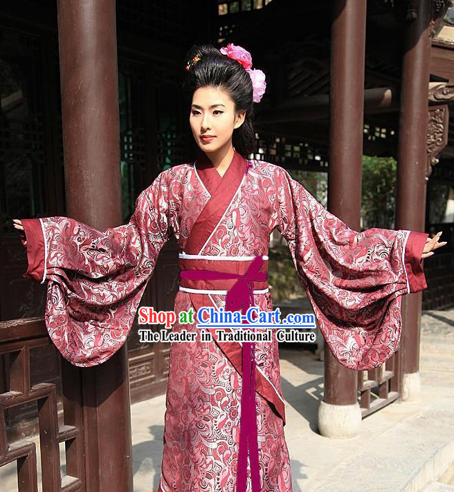 Ancient Chinese Hanfu Dress for Women