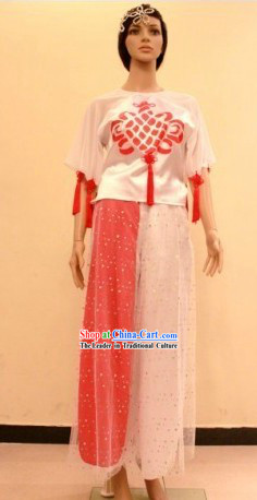 Chinese Festival Celebration Classical Dancing Costume for Women
