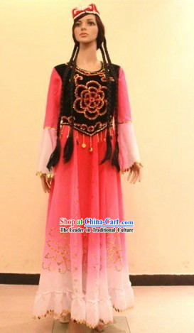 Traditional Xinjiang Dance Costumes for Women