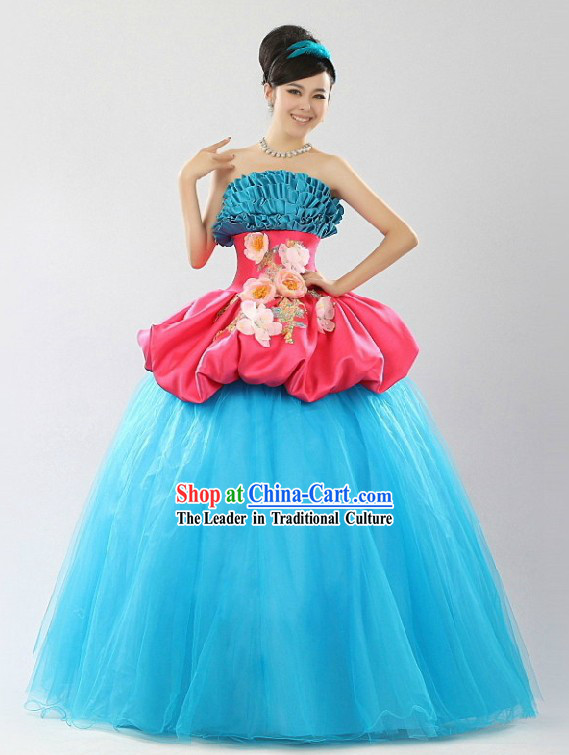 Chinese Classical Flower Dance Costume for Women