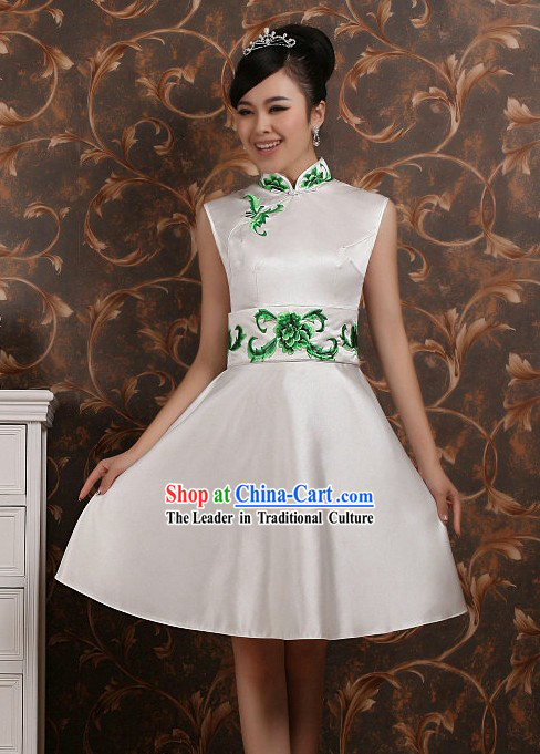 Beijing Olympic Games Opening Ceremony Classical Qipao Dress