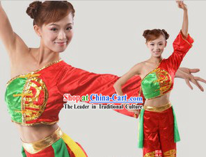 Folk Chinese Dancing Costumes for Women