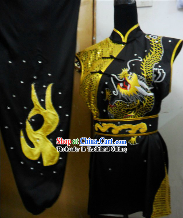 Nanquan Southern Fist Silk Champion Kung Fu Uniform for Men