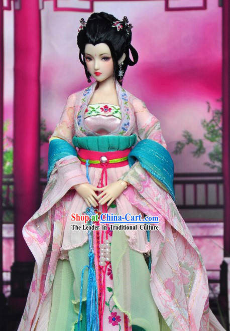 Ancient Chinese Beauty Hair Accessories and Wig