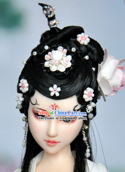 Ancient Chinese Wedding Hair Accessories and Wig