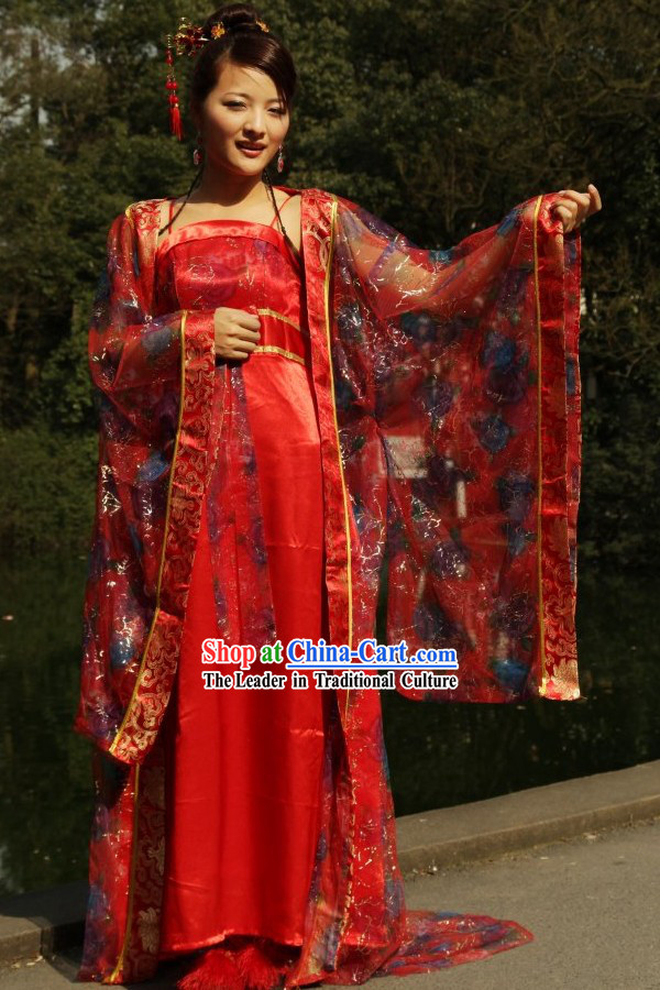 Tang Dynasty Gu Zhuang Costumes for Women