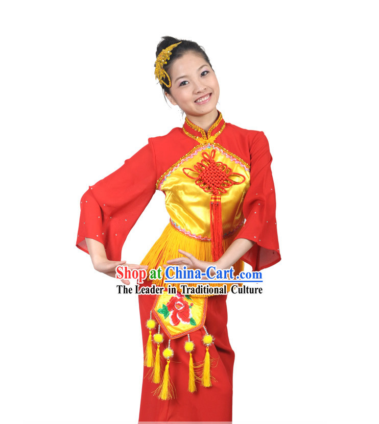 Chinese Knot Dance Costume for Women