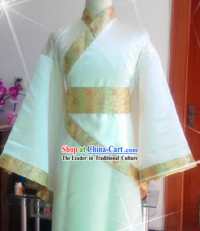 Ancient Chinese White Robe for Men