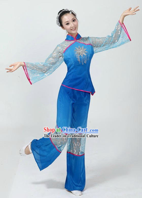 Chinese Classical Dragon Dancer Costume for Women