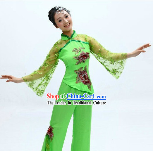 Chinese Classical Handkerchief Dancing Costume for Women