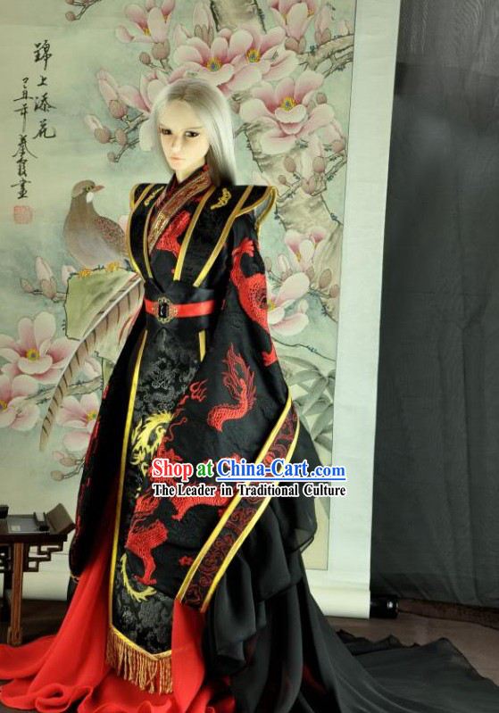 Ancient Chinese Emperor Dragon Costumes for Men