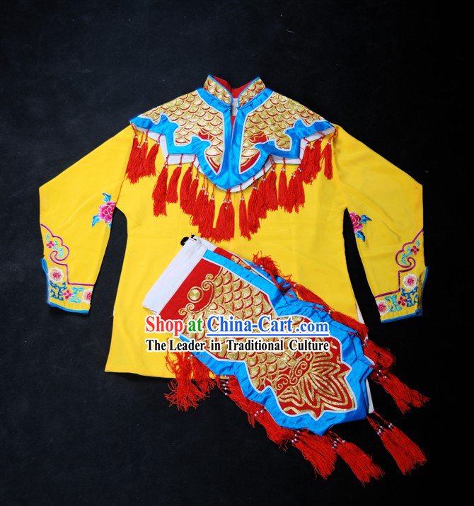 Chinese Peking Opera Yu Ji Armor Costume