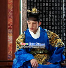 Ancient Korean Palace Imperial Prince Hat for Men