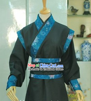 Ancient Chinese Black Paladin Costumes for Boys