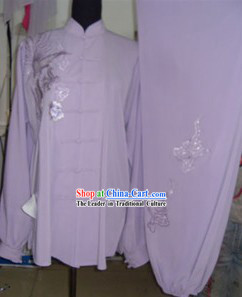 Traditional Chinese Silk Tai Chi Contest Suit