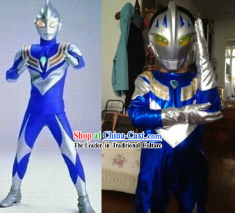Cartoon Ultraman Cosplay Costumes for Both Adults and Children