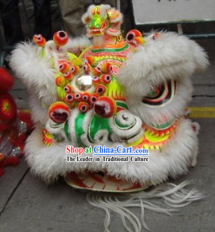Important Ceremonial Handmade Dancing Lion Head