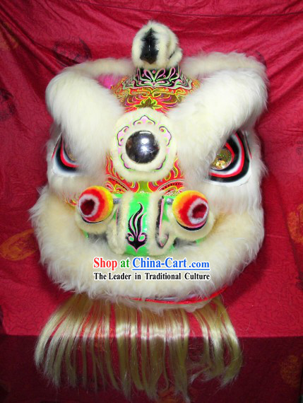 Top Quality Long Wool Southern Lion Dance Equipment Complete Set