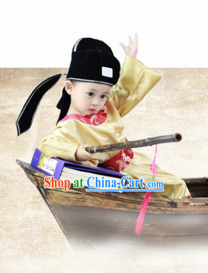 Traditional Official Costumes and Hat Complete Set for Kids