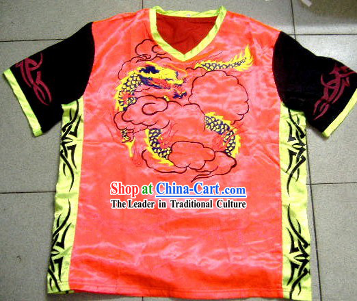 Professional Stage Performance or Parade Dragon Dance T-shirt