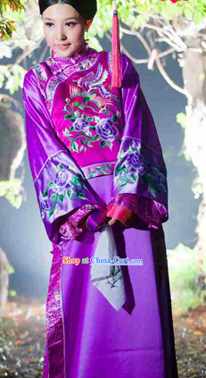 Top Traditional Chinese Manchu Robe for Women