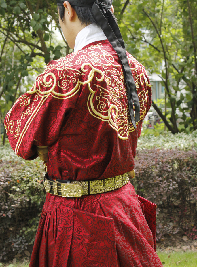 Ming Dynasty Archer Noblemen Scholar Long Robe and Hat