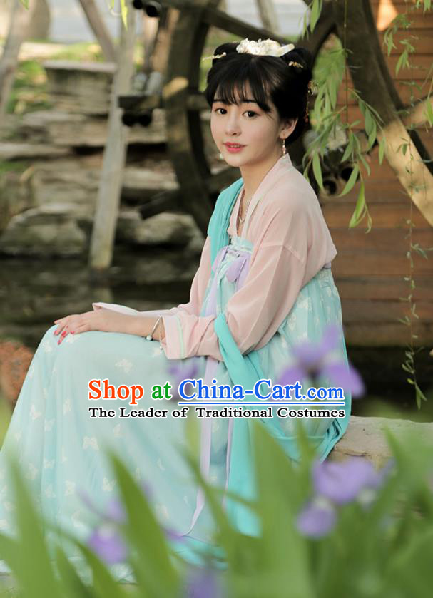 Ancient Chinese Costume hanfu Chinese Style Wedding Dress Tang Dynasty princess Clothing