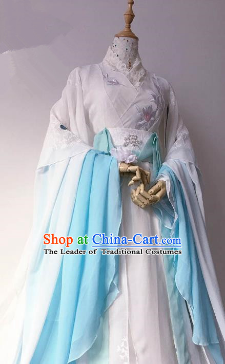 Chinese Ancient Princess Costume Cosplay Empress Clothing Han Dynasty ...