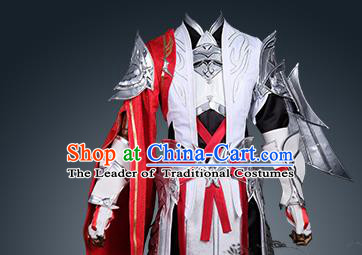 Chinese Ancient Cosplay General Costume Nobility Childe Swordsman Body ...