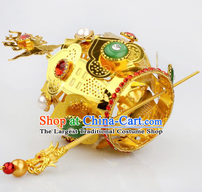 Chinese Traditional Religious Hair Accessories Feng Shui Taoism Taoist Priest Hairdo Crown