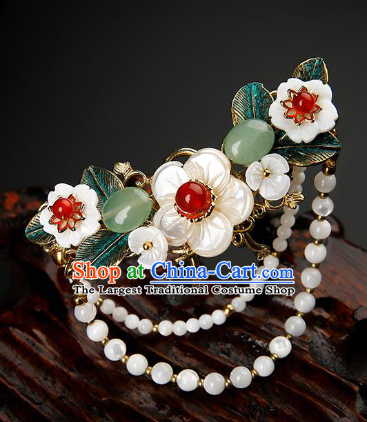 Chinese Classical Song Dynasty Hair Crown Hanfu Hair Accessories Handmade Ancient Princess Hairpins for Women