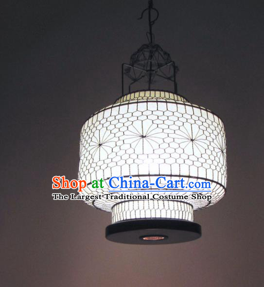 Chinese Traditional Handmade Iron Woven Ceiling Lantern New Year Palace Lamp