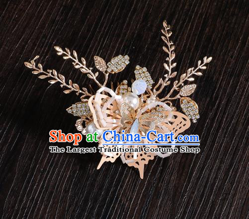 Traditional Handmade Chinese Opal Chaplet Hair Crown Hairpins Ancient Bride Hair Accessories for Women
