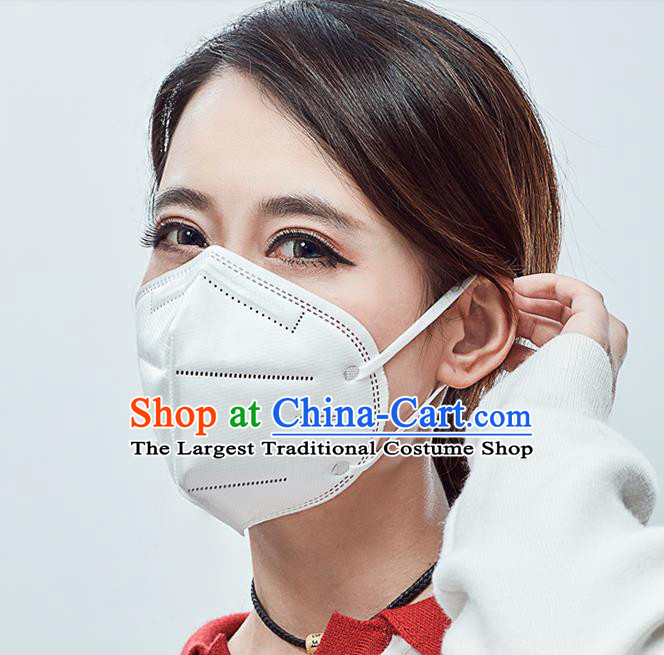 Professional KN White Disposable Protective Face Masks to Avoid Coronavirus Respirator Medical Masks  items