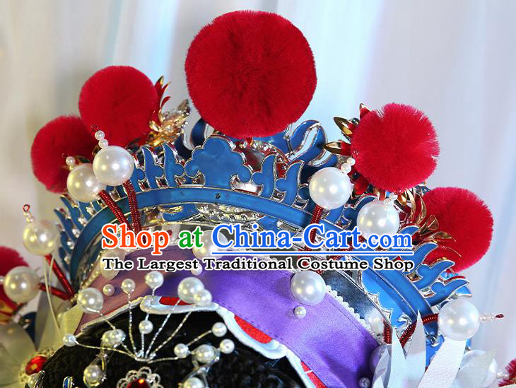 Chinese Traditional Cosplay Queen Phoenix Coronet Ancient Empress Hat for Women