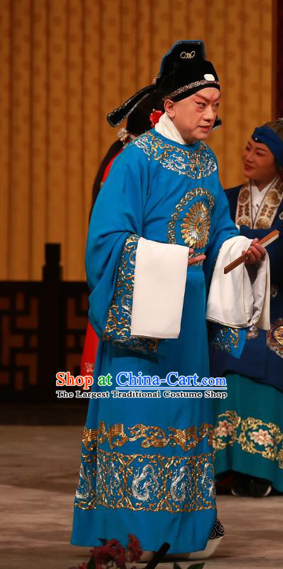 You Sisters in the Red Chamber Chinese Peking Opera Xiaosheng Garment Costumes and Headwear Beijing Opera Scholar Apparels Niche Jia Lian Clothing