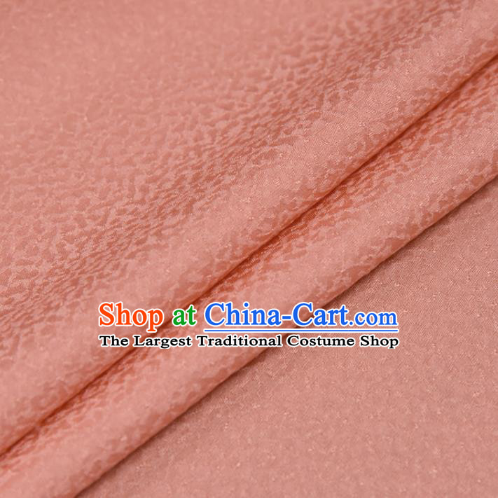Traditional Japanese Pink Silk Fabric Asian Japan Kimono Classical Embroidered Pattern Brocade Material