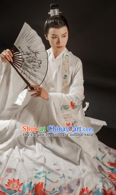 Chinese Ancient Royal Prince Hanfu Clothing Ming Dynasty Noble Childe Historical Costumes