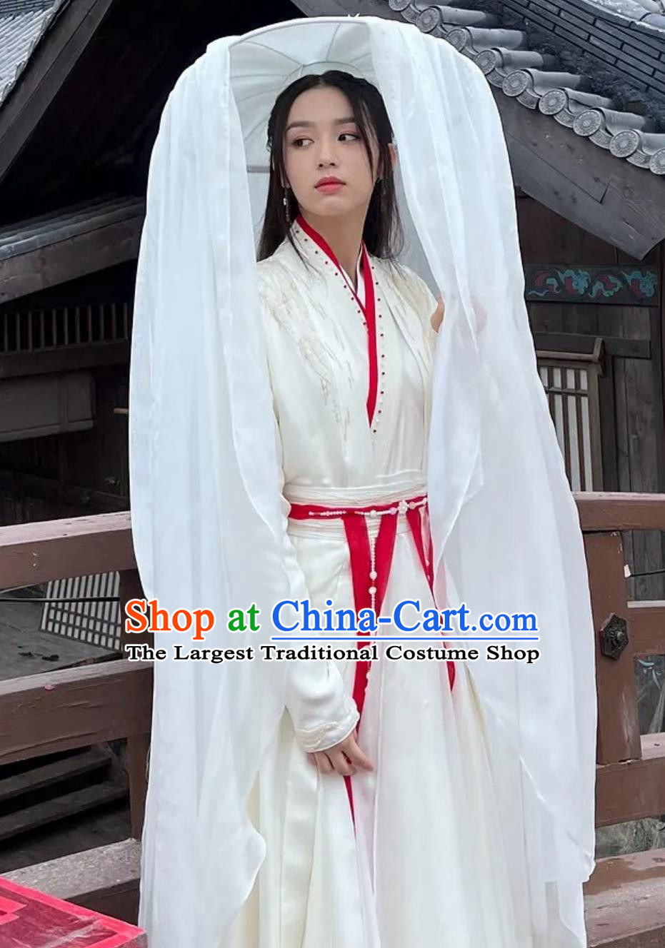 Ancient Chinese Super Heroine Clothing China Traditional Wuxia Costume 2023 TV Series Back From The Brink Swordswoman Yan Hui White Dress