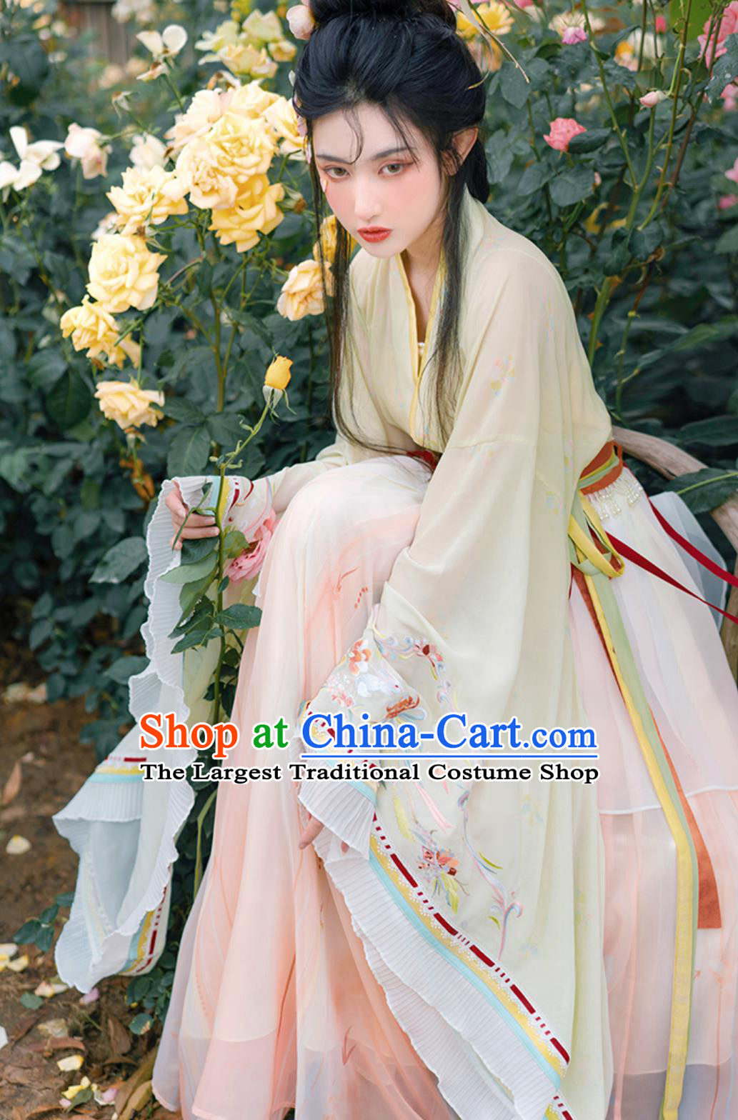 Traditional Hanfu Ancient China Fairy Clothing Chinese Southern and Northern Dynasties Princess Dress